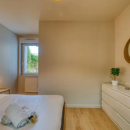 L'harmonie - Beau Rdj 2 Pers - Tram T5 Apartment Bron